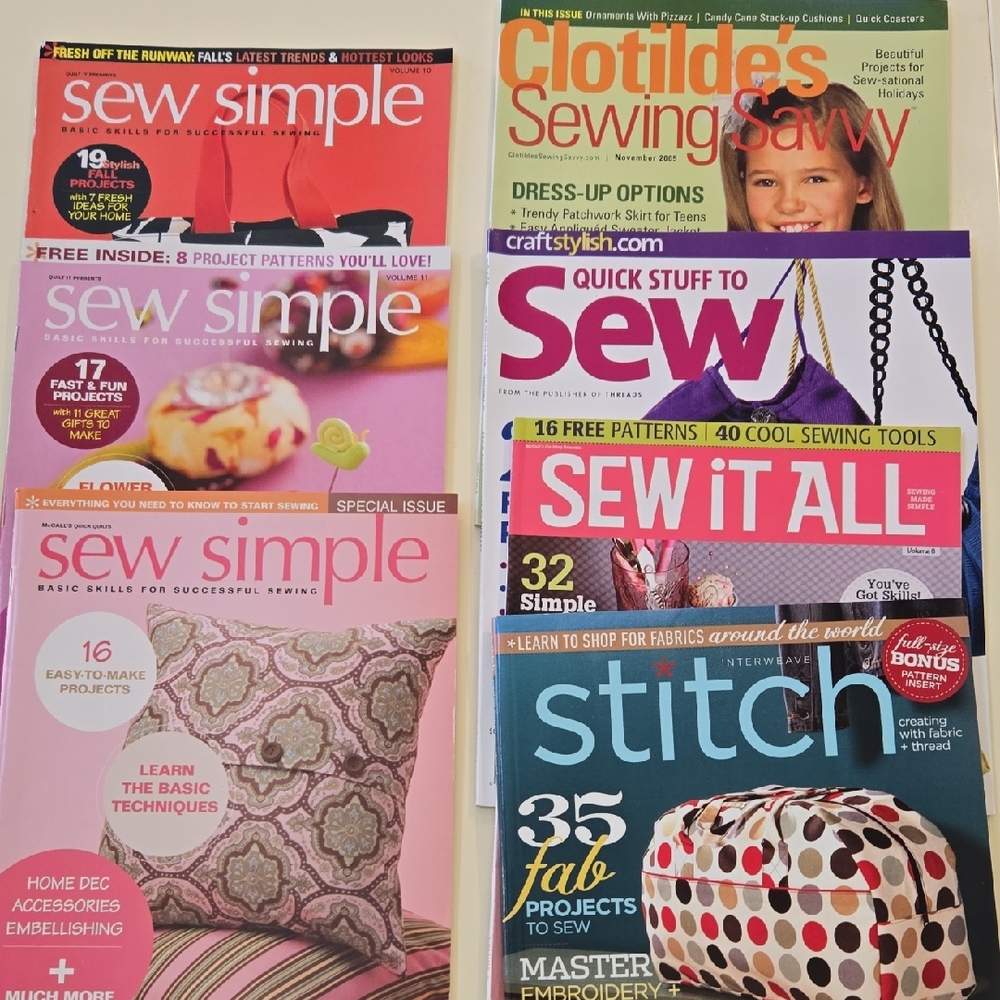 Sewing Magazine Collection